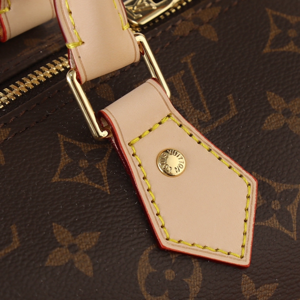 ルイヴィトンバッグ角部分ディテール